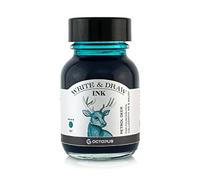 Tinta Octopus Write and Draw 467 Petrol Ciervo Impermeable para Escritura y Dibujo, Tinta de Caligrafía, Tinta de Dibujo No Decolorable para Pluma Estilográfica, Petrol, 50 ml