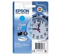 Tinta Original EPSON 27XL DURABRITE Cian C13T27124012