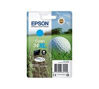 Epson 34XL cartucho de tinta cian alta capacidad
