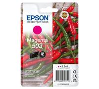 Epson - 503 cartucho de tinta 1 pieza(s) Original Rendimiento estándar Magenta - C13T09Q34020
