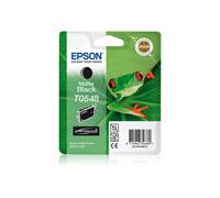 Tinta original epson t0548 para stylus photo r-800/1800 negro mate