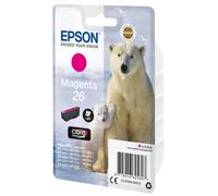 Tinta Original Epson T2613 26 Magenta Para Expression Premium Xp-600, Xp-605, Xp-700, Xp-800