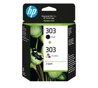 Tinta original hp 303 multipack negro tricolor