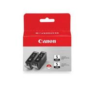 Tinta Original Multipack 2 Cartuchos Negra Canon Pgi-5bk 26ml 5bk