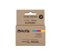 Tinta para impresora - ACTIS - Reemplazo Canon CL-561XL - 18 ml - Azul/Magenta/Amarillo - +60% rendimiento