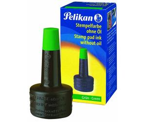 Tinta Para Sellar PELIKAN 4K, 28 ml. Verde