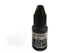 Tinta para Sellos | Tinta impermeable para sellos de goma de bajo olor Colorfast - Colorfast - para tampones para sellos autoentintables, tampones para, tela de madera y papel