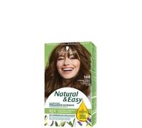 Tinta Per Capelli Colorazione Permanente Natural & Easy N 560 Castano Chiaro Naturale