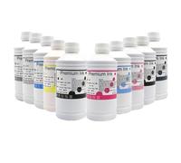 Tinta pigmentada Compatible con Epsom para impresoras seleccionadas, Tinta de Recambio de 500 ml para impresoras P10000 P20000 P10080 P20080 P10070 P20070 P700 P900 P708 P908(1PC-OR 500ML)