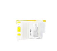 Tinta Recargable, Compatible con Canon, PFI-107 | Chip permanente, diseño recargable, fácil reemplazo, tanque de tinta(107-Y)