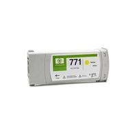 Tinta reciclada H-/*P 771 Compatible con D-signjet z6200 z6800 z6600 Z6100 Cartucho de Impresora hp771 Plotter(Y)