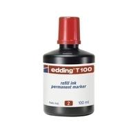 Tinta ROTULADOR EDDING Frasco 100 ml T100 Rojo