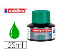 Tinta Rotulador Edding Pizarra Blanca Btk-25 Color Verde Bote 25 Ml