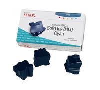 Tinta solida xerox tektronix phaser 8400 cian 3 unidades