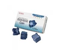 Tinta solida xerox tektronix phaser 8500 - 8550 cian 3 unidades