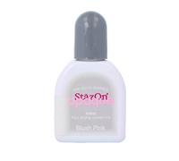 Tinta STAZON OPAQUE para vidrio y plástico opaca color rosa colorete recarga 15ml. Bote cánula