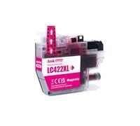 Tinta Techtek 19 ml compatible con [Brother] J5340DW, J5345DW, J5740DW, J6540DW, J6940DW sustituye a LC422XLM
