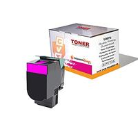 Tinta - Tóner genérico para Lexmark CX410/CX510, Magenta 80C2HM0/802HM
