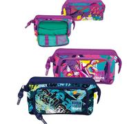 Tinta Unita Estuche con bolsillo frontal Break Rules Teen, de color azul, turquesa, Azul y Adolescente