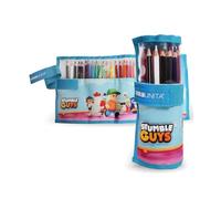 Tinta Unita Stumble Guys - Estuche escolar con rollo de lápices de colores