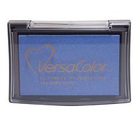 Tinta VERSACOLOR Color Azul bebé Opaca 95x65mm. Almohadilla. Tinta Textura densa, Resistente. Ideal Manualidades, Scrapbooking en Papel, Madera y cartón.