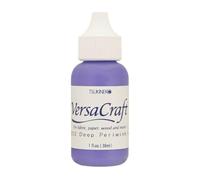 Tinta VERSACRAFT para textil color azul Deep Periwinkle recarga 30ml. Bote cánula