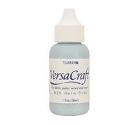 Tinta VERSACRAFT para textil color azul Rain Drop recarga 30ml. Bote cánula