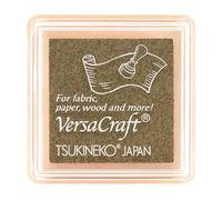 Tinta VERSACRAFT para textil color beige Linen 33x33mm. Almohadilla