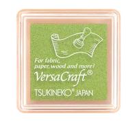 Tinta VERSACRAFT para textil color verde Wasabi 33x33mm. Almohadilla