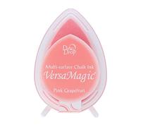 Tinta VERSAMAGIC Color Pomelo Rosado Efecto Tiza 32x50mm. Almohadilla Gota