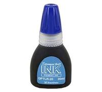 Tinta x'stamper quix para sellos azul bote de 20 ml