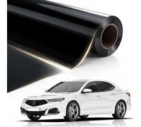 Tintado de Lunas BLACKGLASS IX® - Rollo de lámina Tintada de Calidad Profesional para Coche (30% VLT, 6m x 65cm, 2 Capas, Medium Smoke) Lámina Solar y de privacidad con Instrucciones de colocación