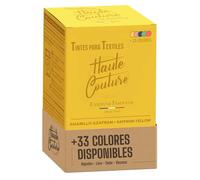 Tinte Amarillo Azafrán Haute Couture - Algodón Lino Seda Viscosa 350g