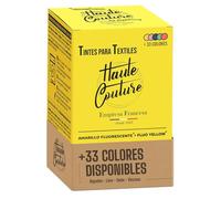 Tinte Amarillo Fluorecente Haute Couture - Algodón Lino Seda Viscosa 350g