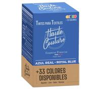 Tinte Azul Real Haute Couture - Algodón Lino Seda Viscosa 350g