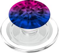 Tinte Bisexual Corbata Boho Bi Pride Bandera Colores Rosa PopSockets PopGrip para MagSafe