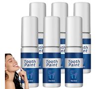 Tinte blanqueador de dientes para reducir instantáneamente la decoloración de la superficie, color blanco para dientes blancos brillantes, color blanqueamiento dental sensible, brillo duradero (6