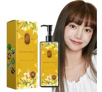 Tinte Capilar Nutritivo A Base De Plantas, Tinte Floral De Larga Duración, Cobertura Uniforme Y Natural De Las Canas, Suaviza Y Aporta Brillo, Apto Para Todo Tipo De Cabello. (Castaño)