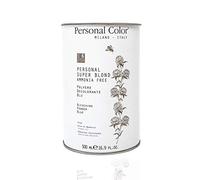 Tinte capilar profesional Sin Amoniaco. Polvo decolorante azul. Blond.