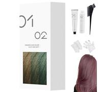 Tinte Capilar Suave Casero, 200 Ml, Crema Permanente, Brillo Natural, Fórmula Suave, Para Todo Tipo De Cabello, Fácil Aplicación En Casa (1,A65 - Rosa)