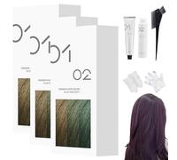 Tinte Capilar Suave Casero, 200 Ml, Crema Permanente, Brillo Natural, Fórmula Suave, Para Todo Tipo De Cabello, Fácil Aplicación En Casa (3,A66 - Morado oscuro)