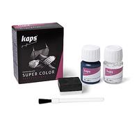 Tinte con Imprimación para Zapatos y Bolsos Textiles Y de Cuero Natural Y Sintético, Kaps Super Color And Preparer, 70 Colores (116 - azul noche)