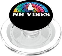 Tinte Corbata Arco Iris de New Hampshire | NH New Hampshire Vibes PopSockets PopGrip para MagSafe