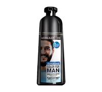 Tinte de Bigote,Productos Cuidado Personal Negro Natural | 200ml para Coloración de Barba y Bigote | Para Hombres Papá Abuelo Casa Salón Viaje Cumpleaños Boda Citas