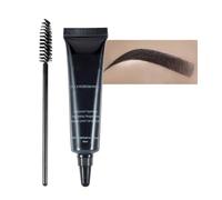 Tinte de cejas, gel suave para cejas sensibles, color claro natural, resistente al agua, no mancha, duradero, pincel preciso, color marrón claro natural