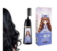 Tinte De Pelo Natural Vegetal Cepillo De Champú Portátil Duradero | Crema Tinte Capilar Para Cuero Cabelludo Barba Cabello Fino Peinado Coloración Mujeres Hombres Jóvenes Hogar Diario Viajes