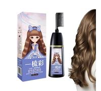 Tinte De Pelo Natural Vegetal Cepillo De Champú Portátil Duradero | Crema Tinte Capilar Para Cuero Cabelludo Barba Cabello Fino Peinado Coloración Mujeres Hombres Jóvenes Hogar Diario Viajes