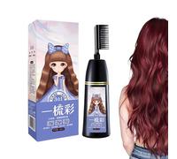 Tinte De Pelo Natural Vegetal Cepillo De Champú Portátil Duradero | Crema Tinte Capilar Para Cuero Cabelludo Barba Cabello Fino Peinado Coloración Mujeres Hombres Jóvenes Hogar Diario Viajes