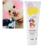 Tinte en Gel para Perro, 80 g de Mascota Color de Pelo Colorante Gel Colorante de Gato Pigmento Colorantes Inofensivo Tintura Natural No tóxico Seguro para Mascotas (Rosa)