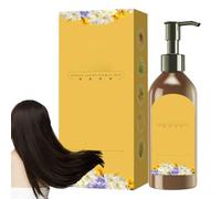 Tinte floral de una sola dosis - Tinte de dosis única, champú colorante a base de hierbas | Mezcla hidratante duradera, crema colorante no irritante textura para personas mayores, gris maduro